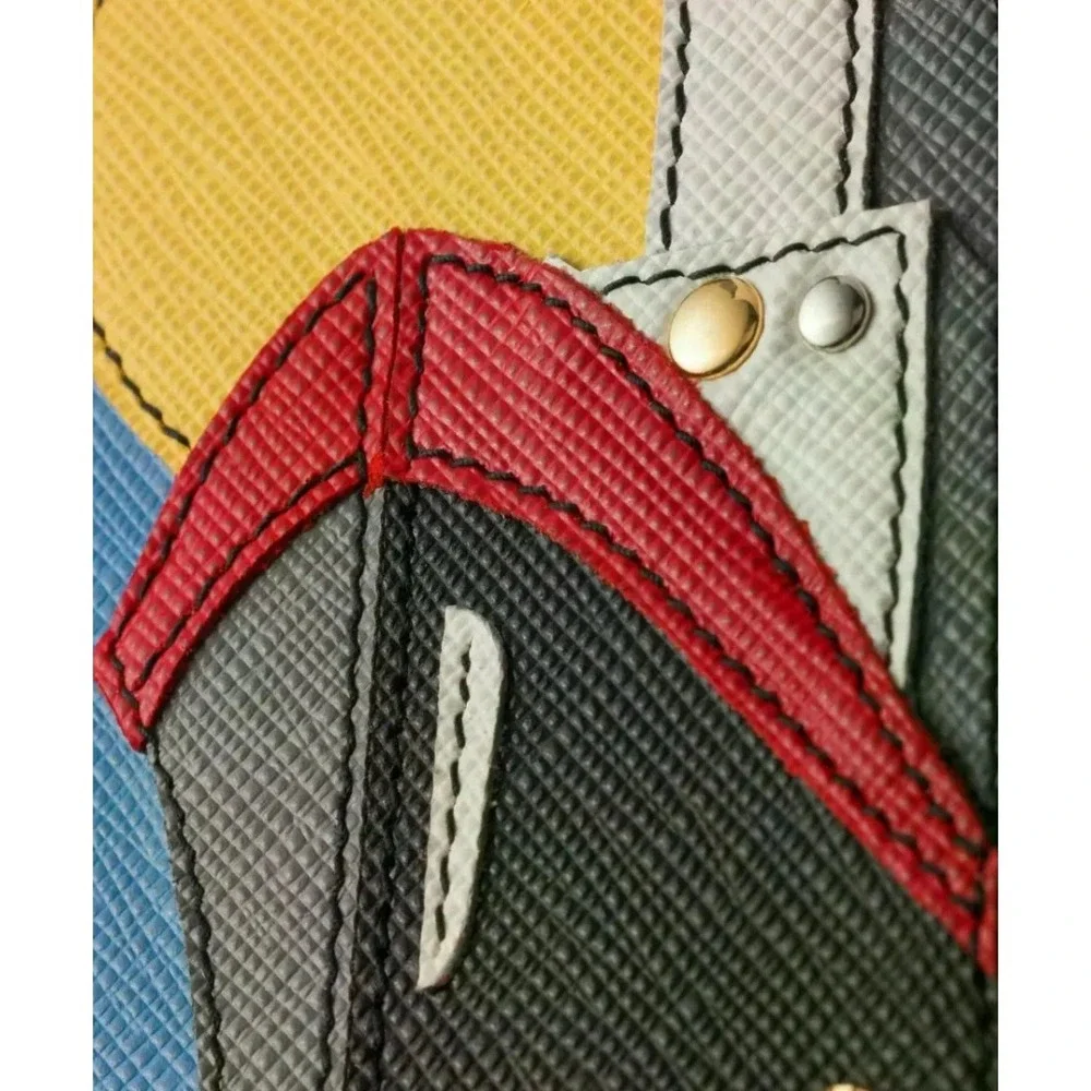 Men's iPhone 16 Pro Max Steamboat Saffiano Leather Phone Case 1ZH211